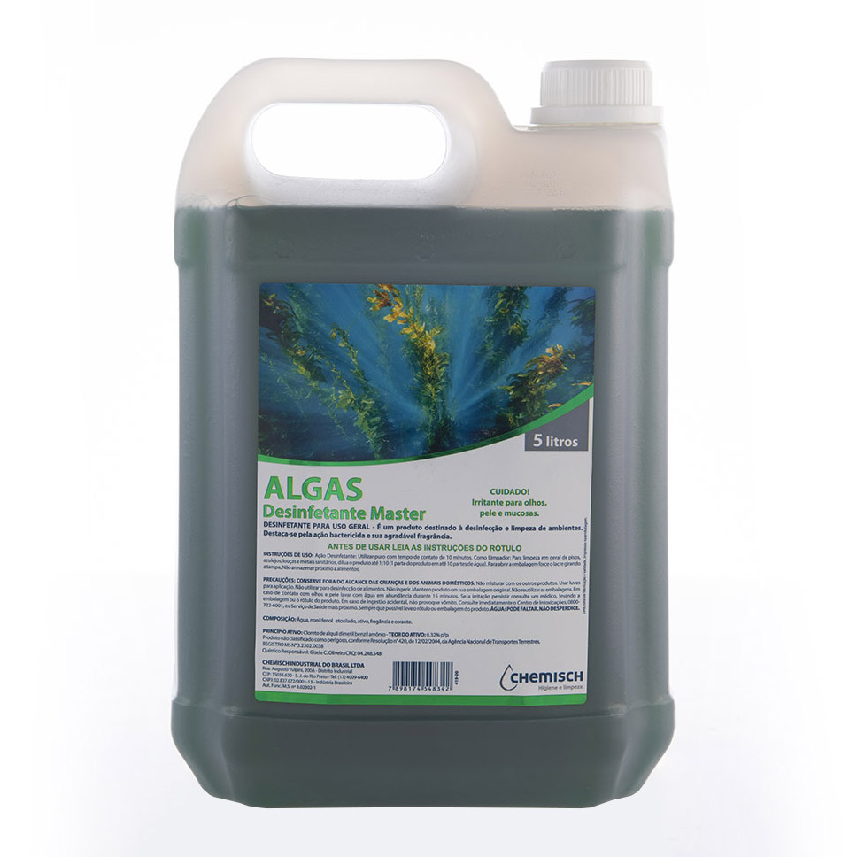 DESINFETANTE 5L CHEMISCH MASTER ALGAS