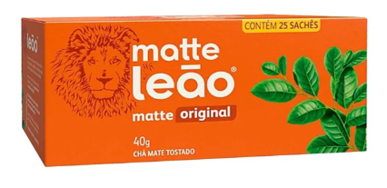 CHA MATTE LEAO C/25 SAQ NATURAL