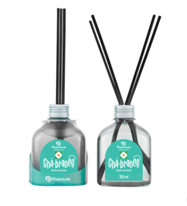 DIFUSOR DE AROMAS 350ML PREMISSE CHA BRANCO