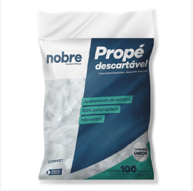 PROPE SAPATILHA DESCARTAVEL EM TNT C/100 NOBRE