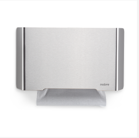 TOALHEIRO INTERFOLHAS NOBRE SELECT (frente inox escovado)