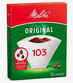FILTRO DE PAPEL 103 C/30 MELITTA
