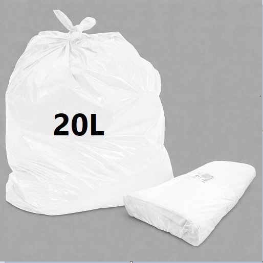 SACO DE LIXO BRANCO 20L CRONOS PREMIUM C/100 - 39X52X0,04