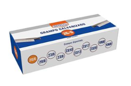 GRAMPO PARA GRAMPEADOR 26/6 BRW GALVANIZADO C/5000