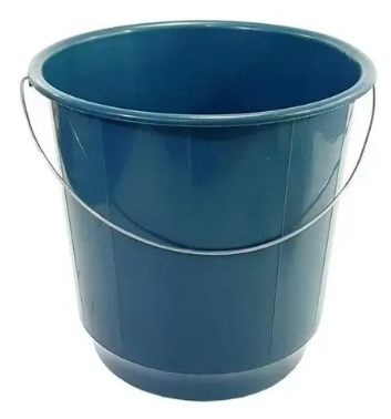 BALDE PLASTICO 10L C/ALCA ARQPLAST