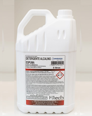 DETERGENTE ALCALINO 5L CHEMISCH ESPUMA HTECH
