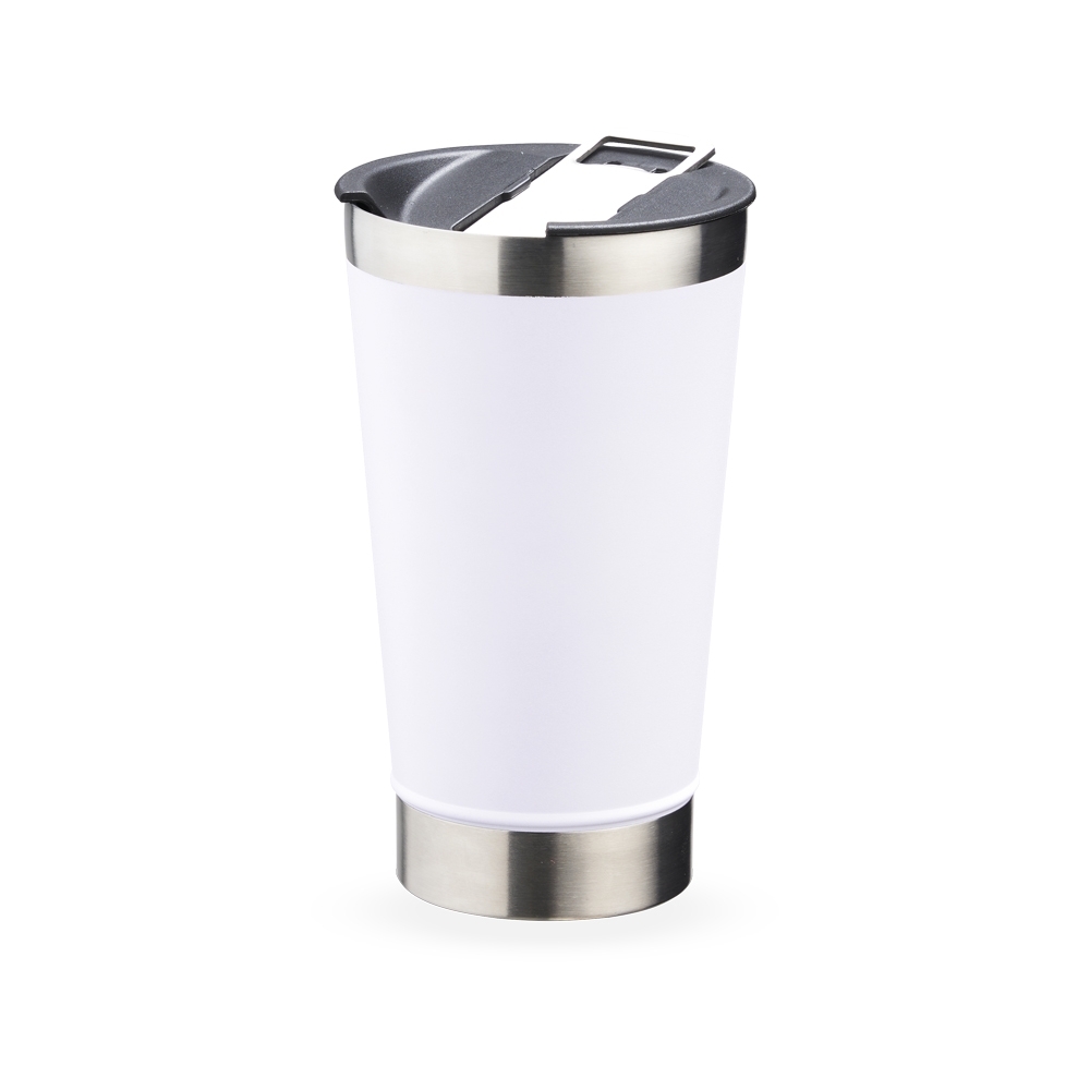 COPO TÉRMICO 500ML *LISO C/ ABRIDOR