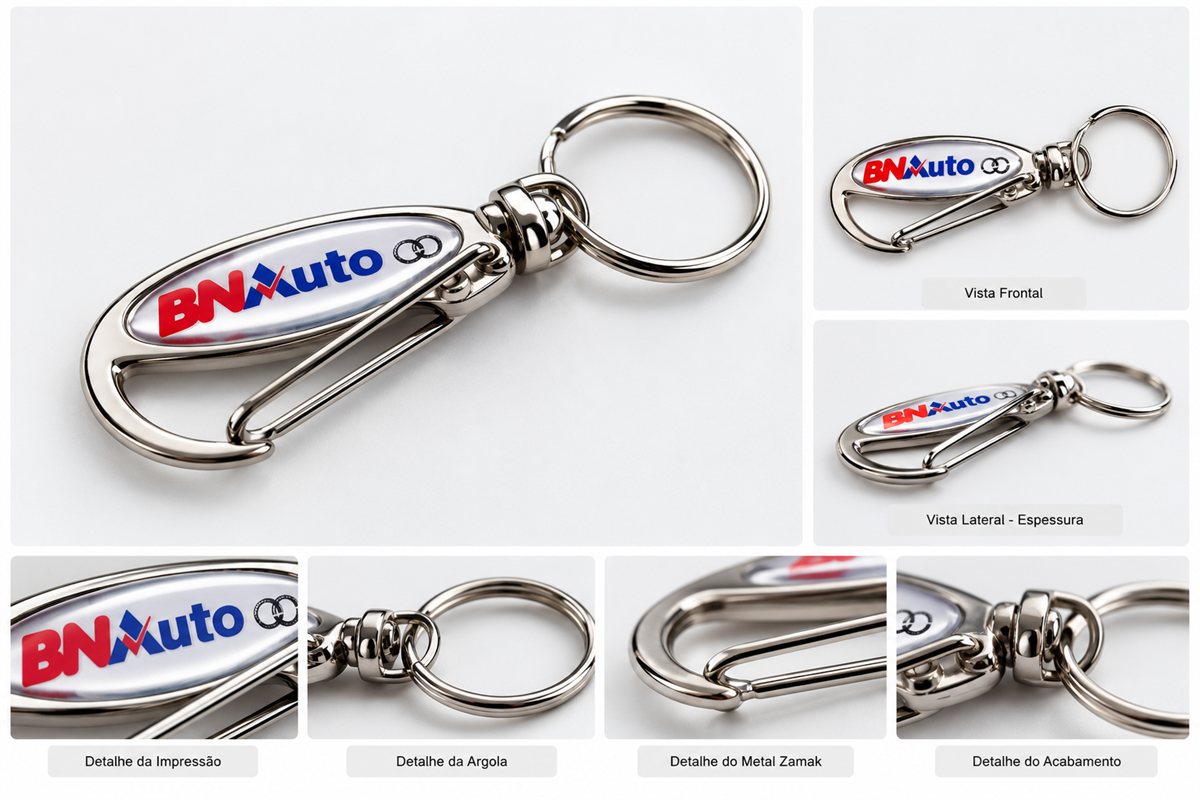 Chaveiro Metalico