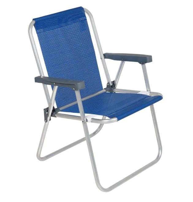 CADEIRA DE PRAIA AZUL