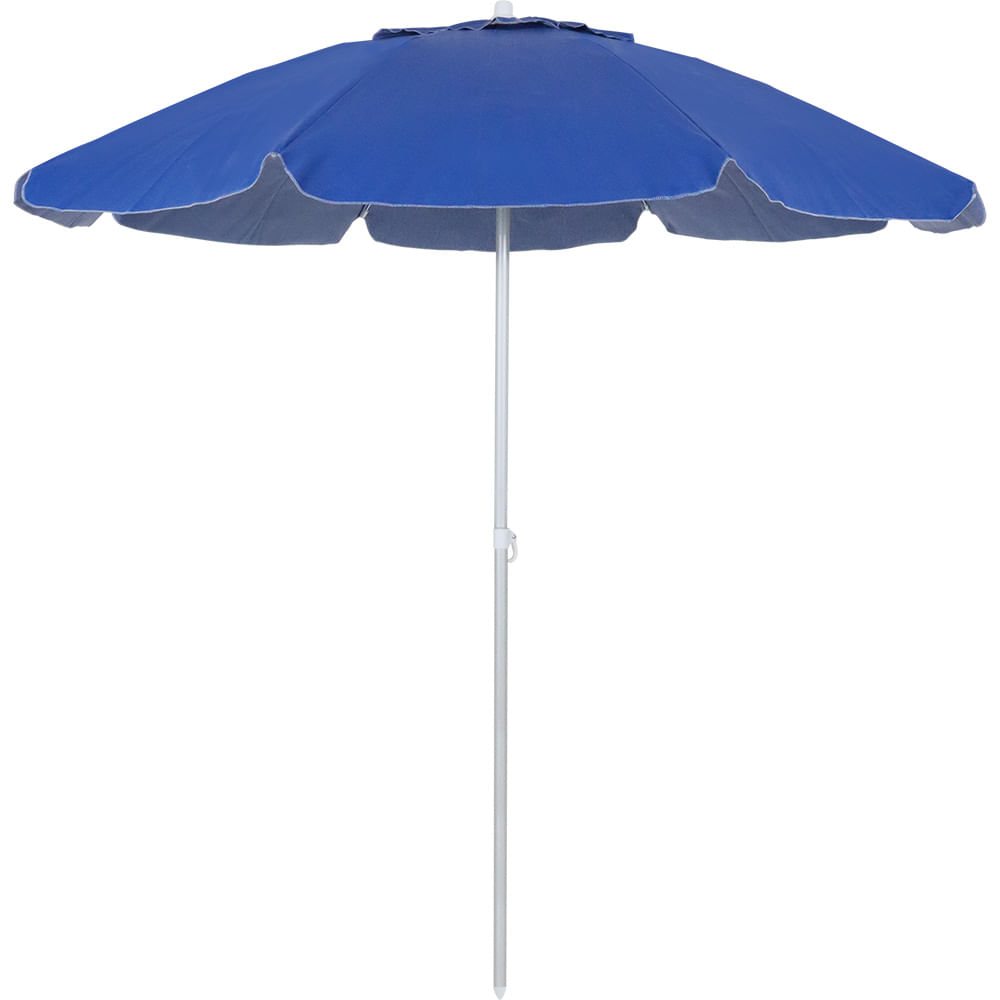 GUARDA SOL EM BAGUM E HASTE DE ALUMINIO 1,60 AZUL ROYAL